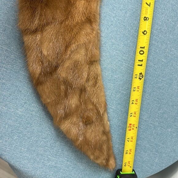 Vintage Brown Mink Fur Collar - Picture 7 of 7
